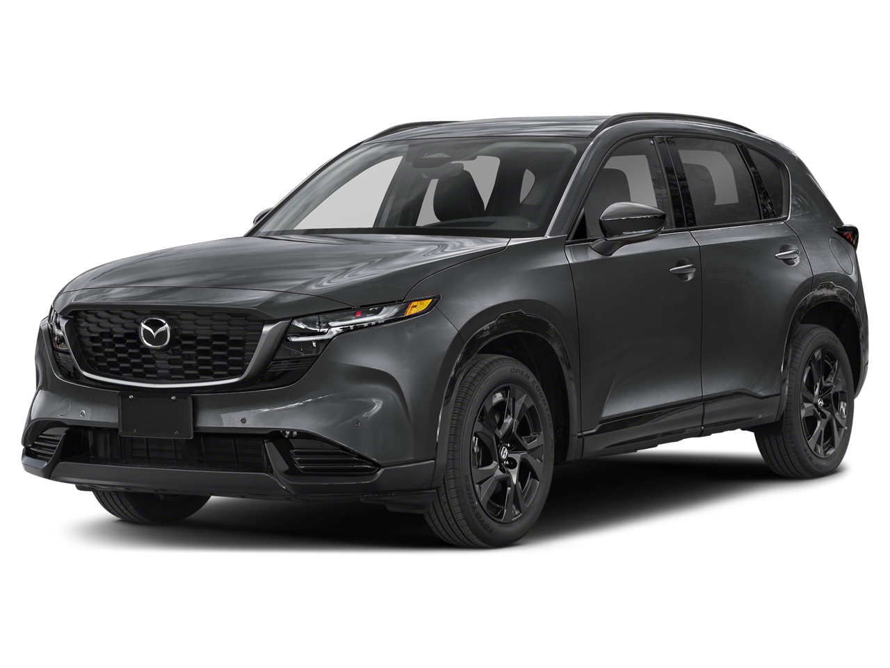 2026 Mazda Mazda CX-5 2.5 S Premium in Machine Gray Metallic — front three-quarter view