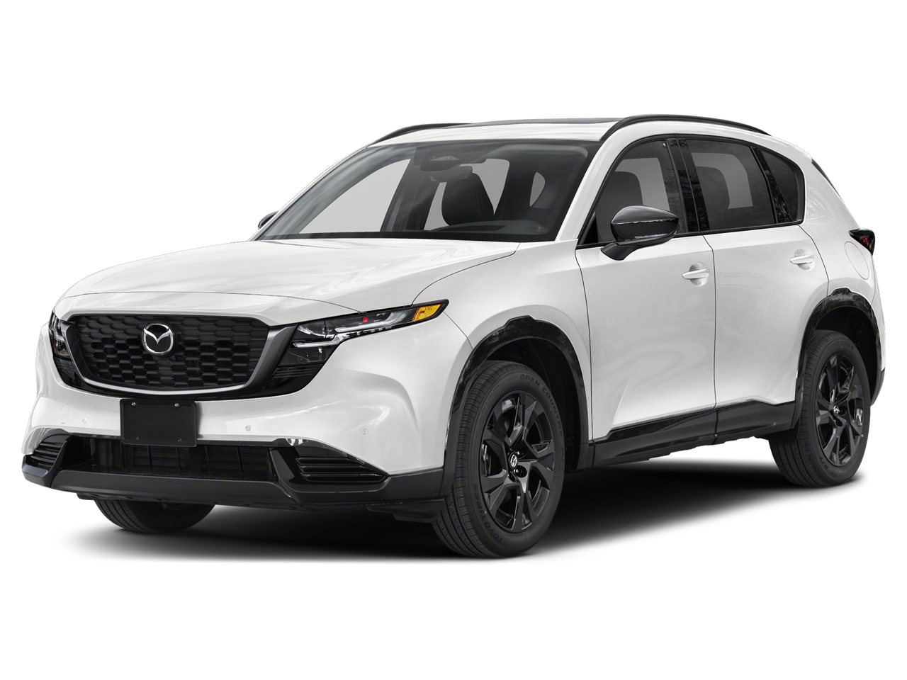 2026 Mazda Mazda CX-5 2.5 S Premium in Rhodium White Metallic — front three-quarter view