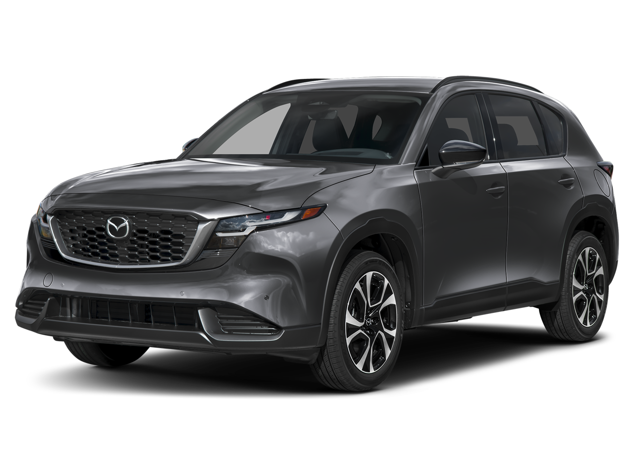 2026 Mazda Mazda CX-5 2.5 S Preferred in Machine Gray Metallic — front three-quarter view