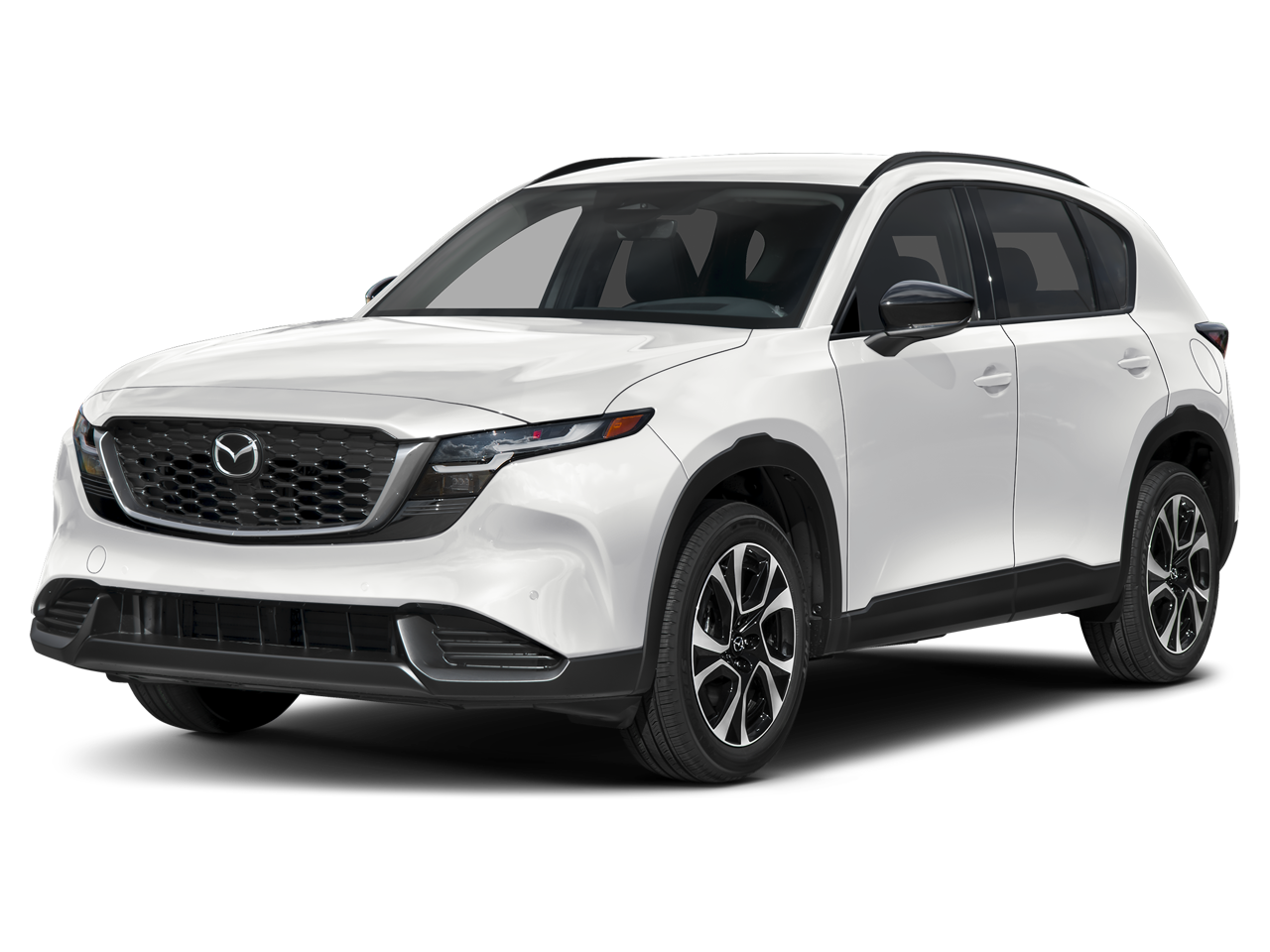 2026 Mazda Mazda CX-5 2.5 S Preferred in Rhodium White Metallic — front three-quarter view