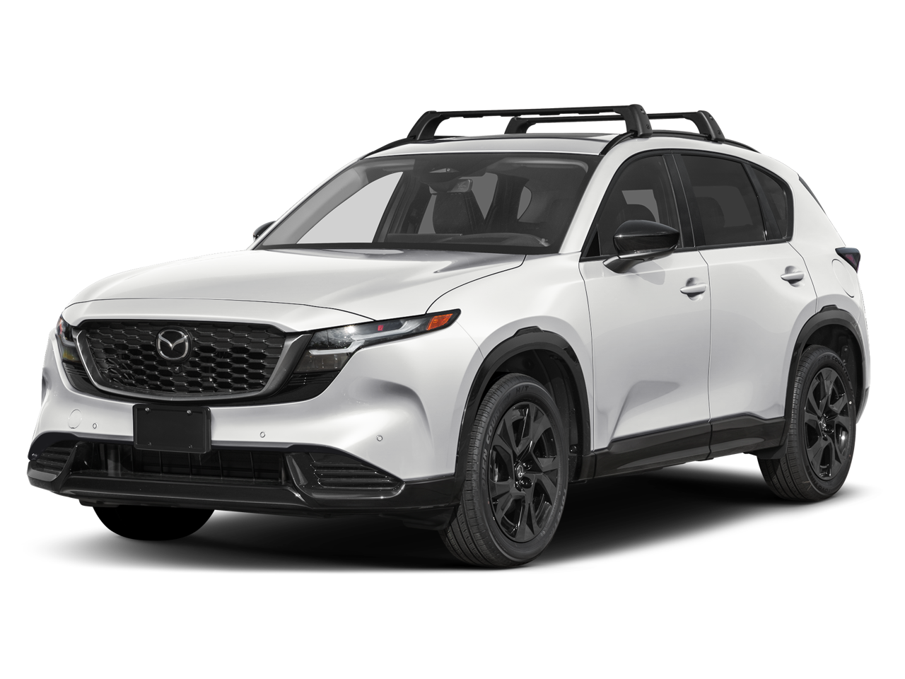 2026 Mazda Mazda CX-5 2.5 S Premium Plus in Rhodium White Metallic — front three-quarter view