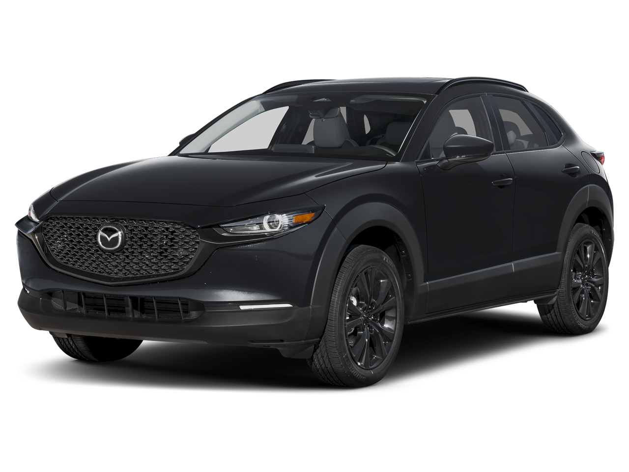 2026 Mazda Mazda CX-30 2.5 S Aire Edition in Jet Black Mica — front three-quarter view