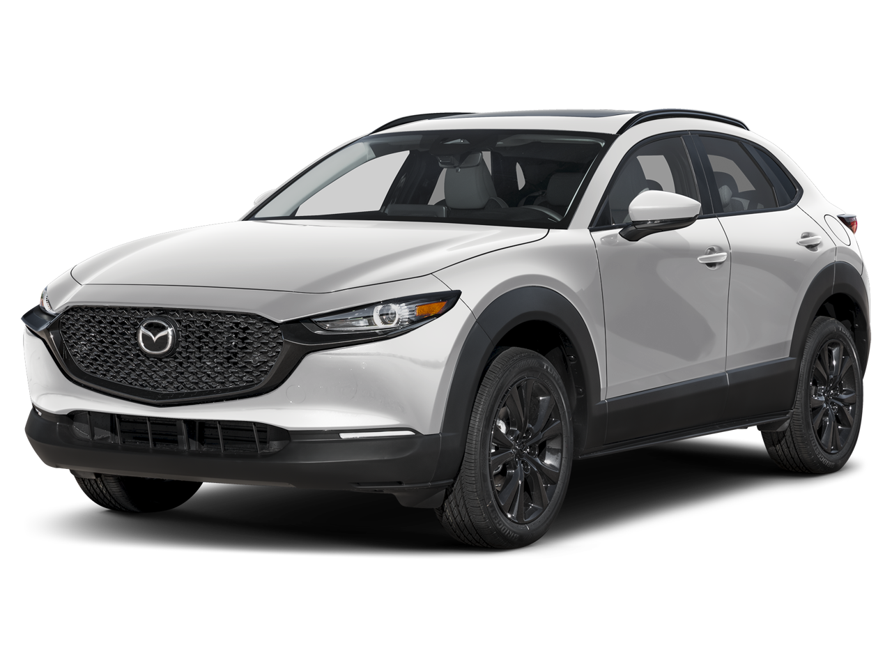 2026 Mazda Mazda CX-30 2.5 S Aire Edition in Snowflake White Pearl Mica — front three-quarter view