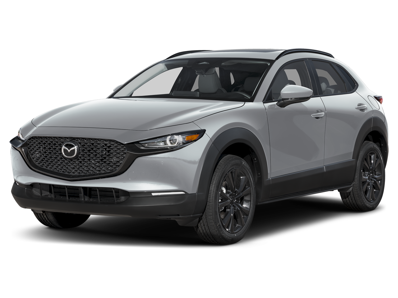 2026 Mazda Mazda CX-30 2.5 S Aire Edition in Aero Gray Metallic — front three-quarter view
