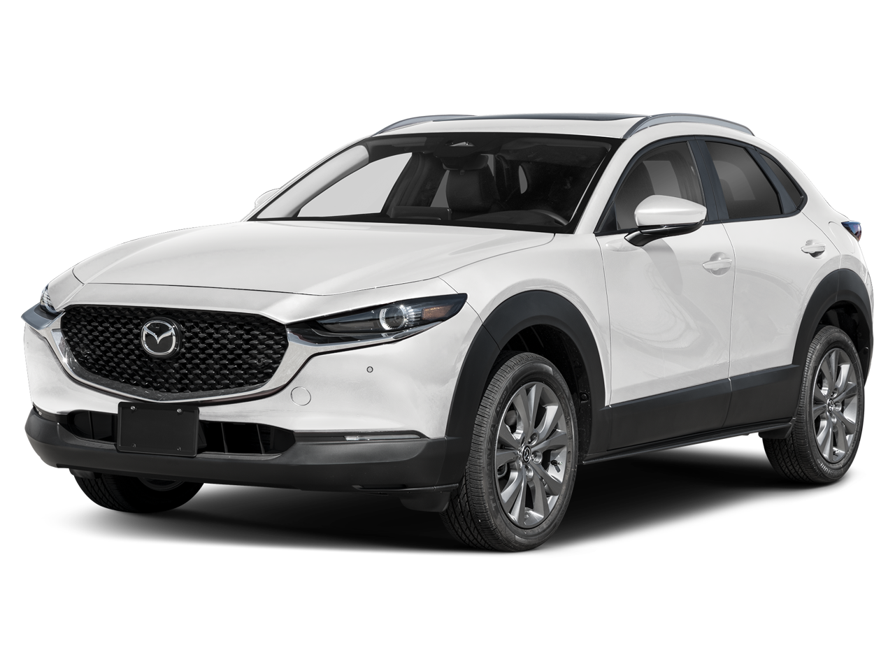 2026 Mazda Mazda CX-30 2.5 S Preferred in Snowflake White Pearl Mica — front three-quarter view