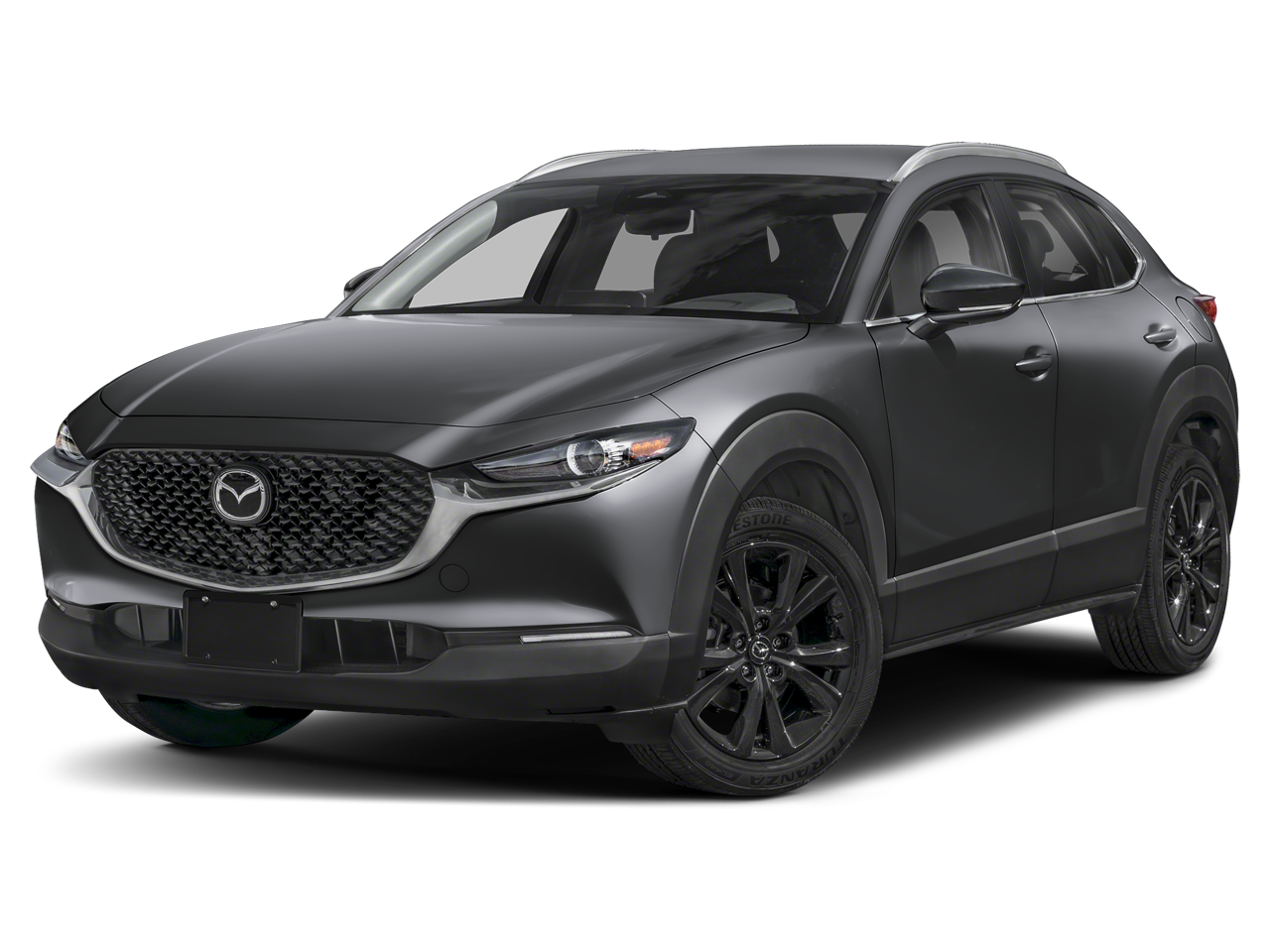 2026 Mazda Mazda CX-30 2.5 S Select Sport in Machine Gray Metallic — front three-quarter view