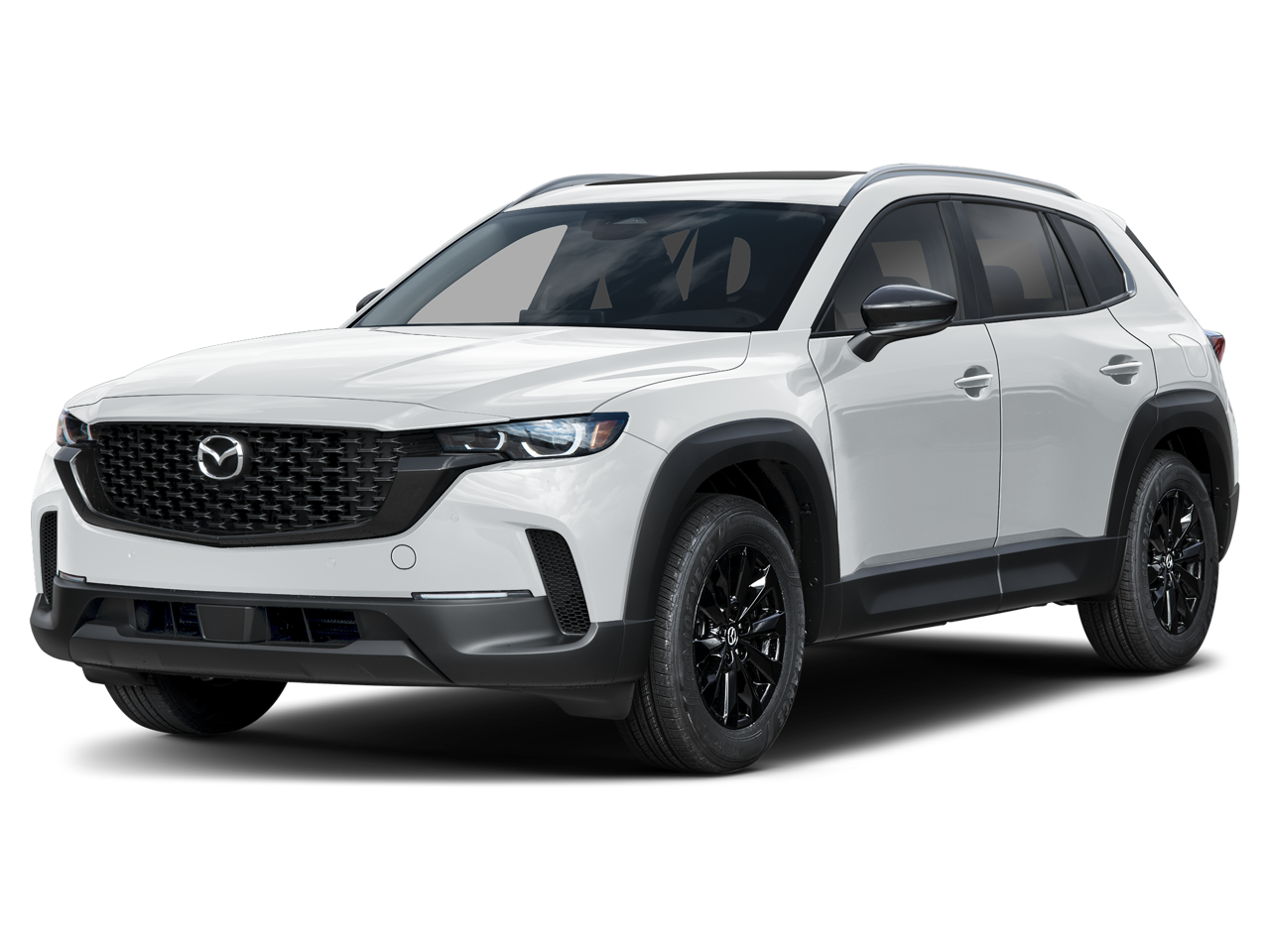 2026 Mazda Mazda CX-50 2.5 S Preferred in Wind Chill Pearl — front three-quarter view