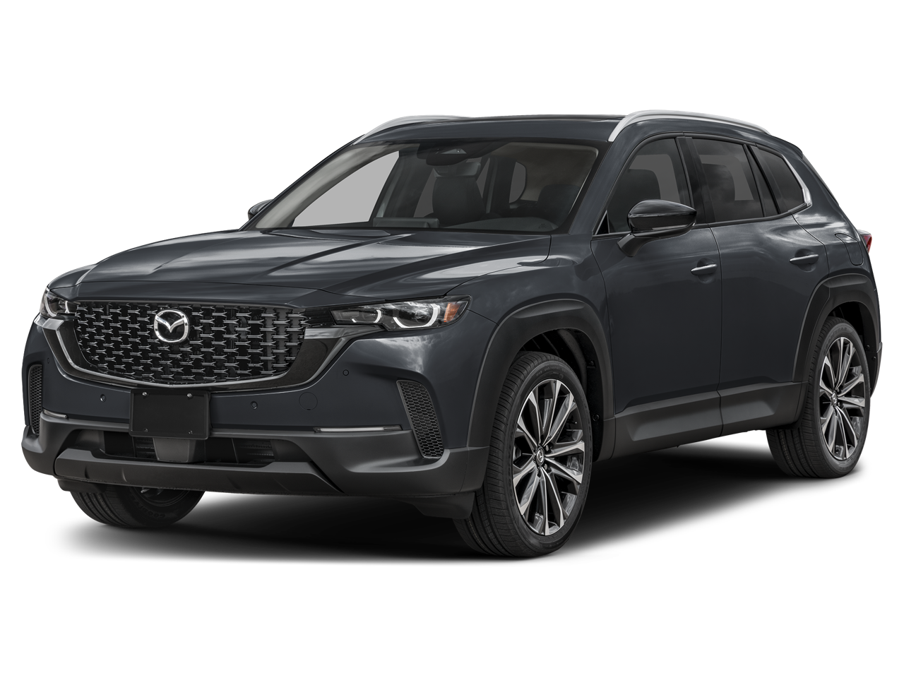 2026 Mazda Mazda CX-50 2.5 S Premium in Jet Black Mica — front three-quarter view