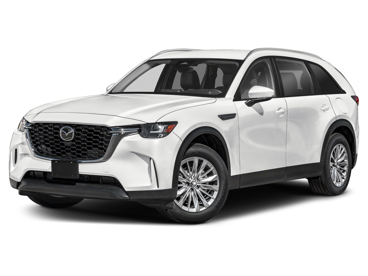 2026 Mazda Mazda CX-90 3.3 Turbo Select in Rhodium White Premium — front three-quarter view