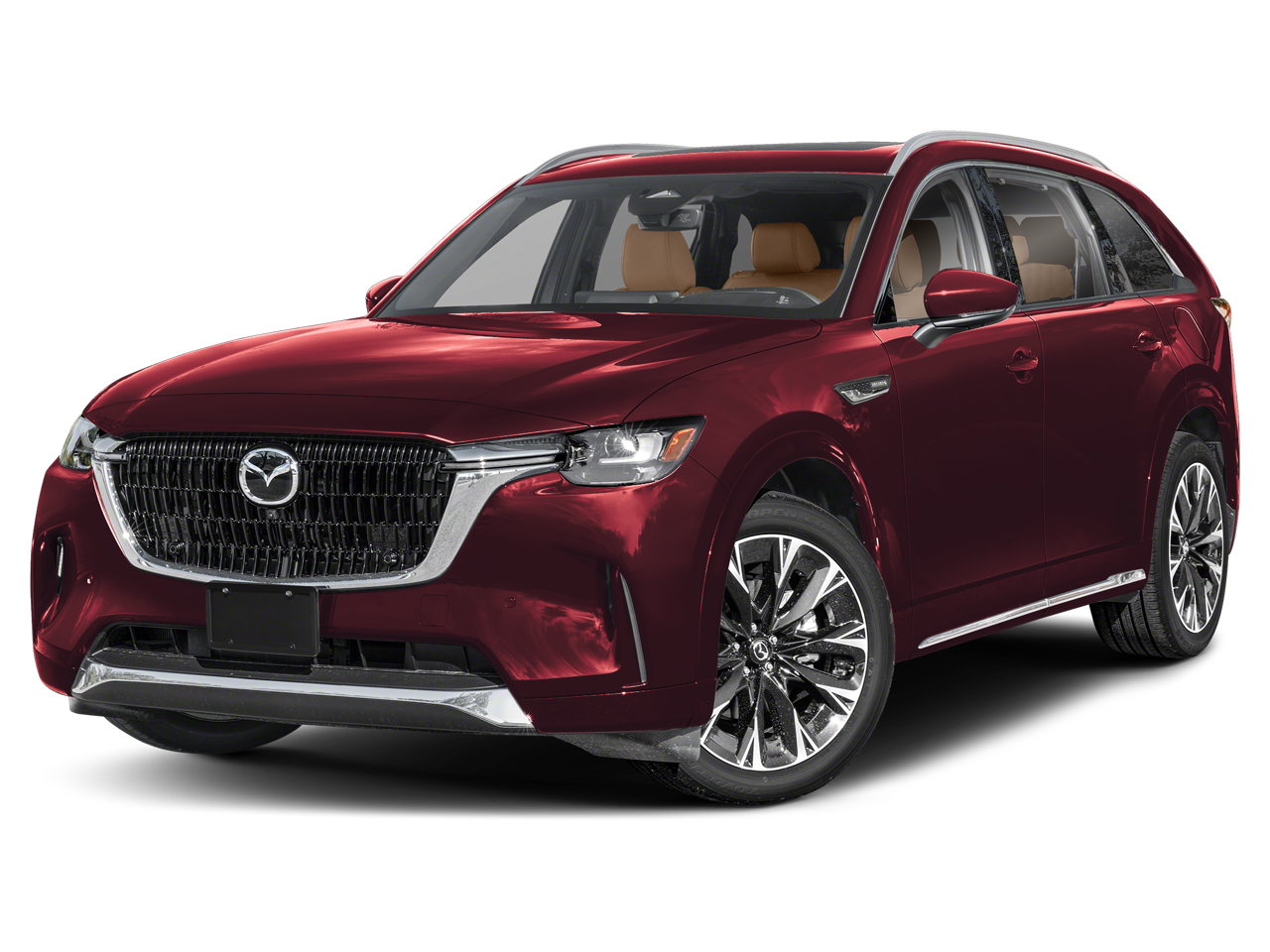 2026 Mazda Mazda CX-90 3.3 Turbo S Premium Plus in Artisan Red Premium — front three-quarter view