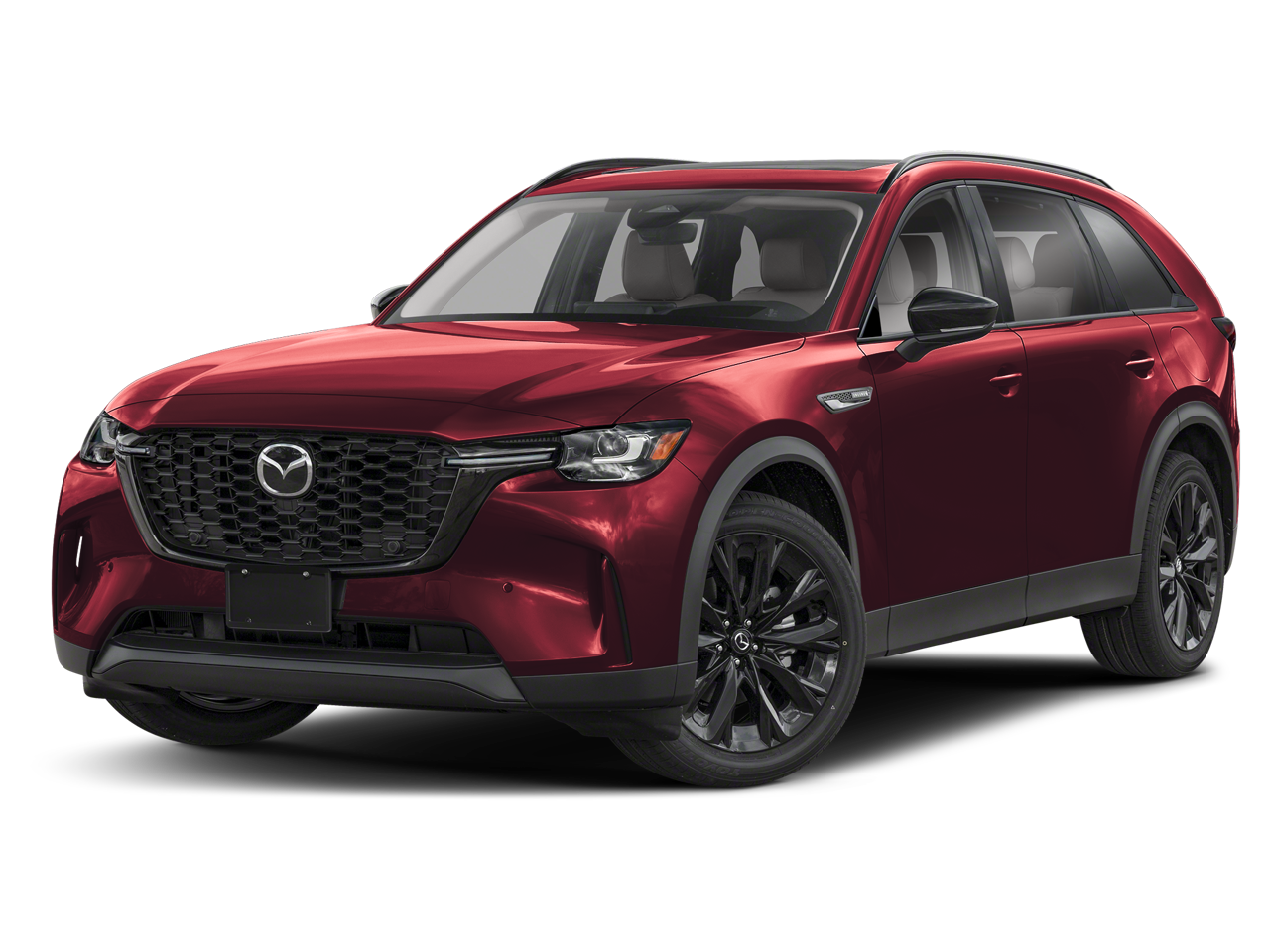 2026 Mazda Mazda CX-90 3.3 Turbo Premium in Artisan Red Premium — front three-quarter view