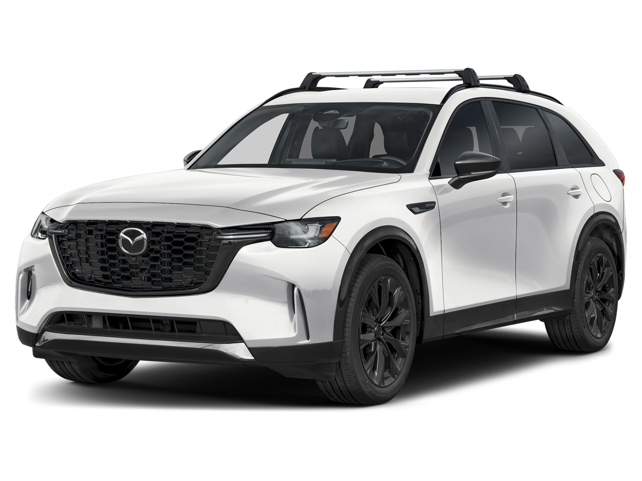 2026 Mazda Mazda CX-90 3.3 Turbo S Premium in Rhodium White Premium — front three-quarter view