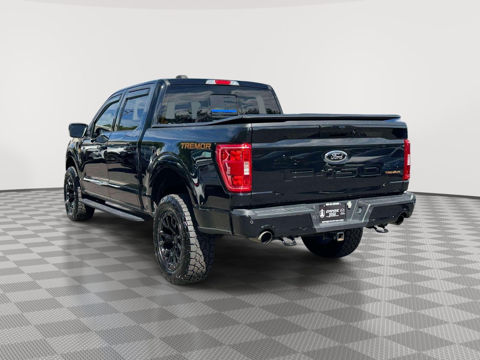 2023 Ford F-150 — rear three-quarter view