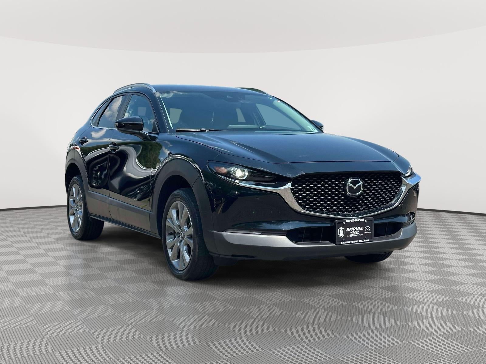 2023 Mazda Mazda CX-30 2.5 S Select in Jet Black Mica — front three-quarter view