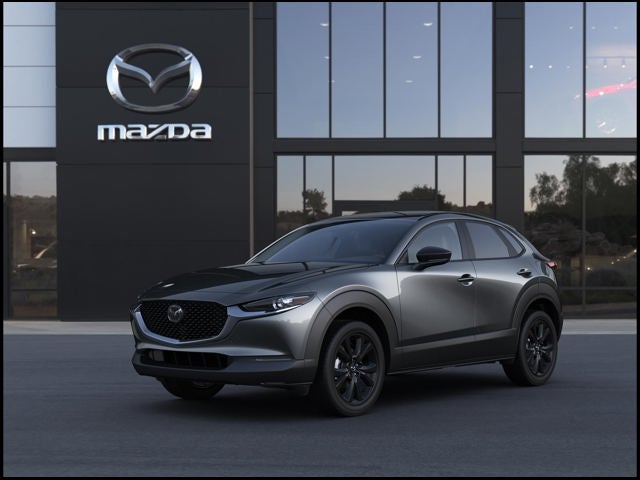 2026 Mazda Mazda CX-30 2.5 S Select Sport AWD in Machine Gray Metallic — front three-quarter view