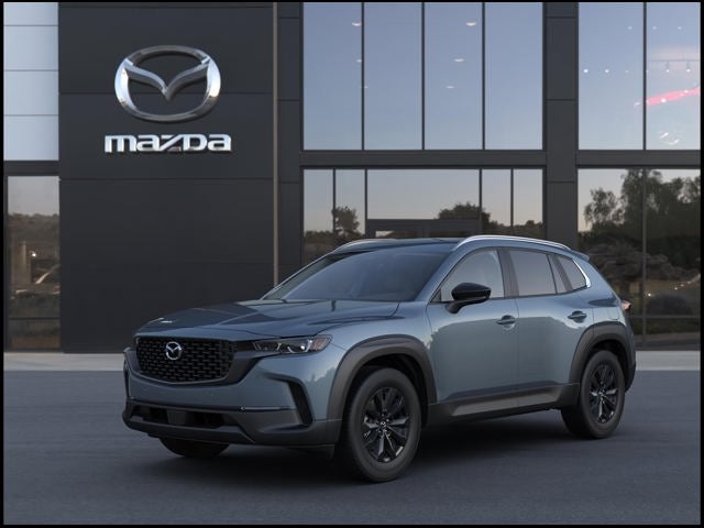 2026 Mazda Mazda CX-50 2.5 S Preferred AWD in Polymetal Gray Metallic — front three-quarter view