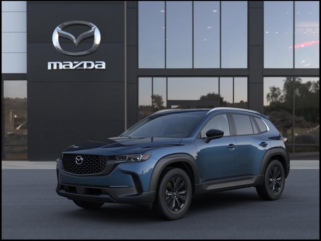 2026 Mazda Mazda CX-50 2.5 S Preferred AWD in Ingot Blue Metallic — front three-quarter view