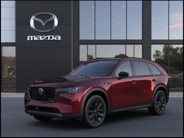 2026 Mazda Mazda CX-90 3.3 Turbo Premium Sport AWD in Artisan Red Premium — front three-quarter view