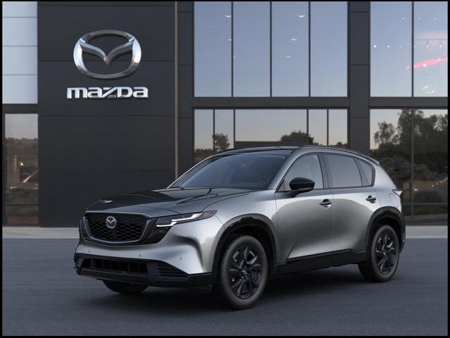2026 Mazda Mazda CX-5 2.5 S Premium AWD in Machine Gray Metallic — front three-quarter view